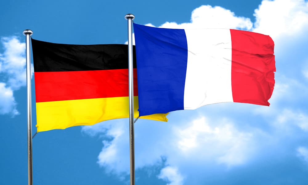 Deutsch-Französische Flagge (jpg) | Motiv ©Argus-Fotolia.com | © Fotolia.com, September 2017