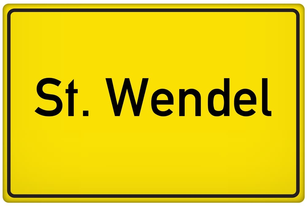 F St. Wendel neu (jpg) | Motiv © Tom-Hanisch - Fotolia.com | © Fotolia.com, Mai 2015 Ortseingangsschild der Stadt St. Wendel | Motiv © Tom-Hanisch - Fotolia.com | © Fotolia.com, Mai 2015
